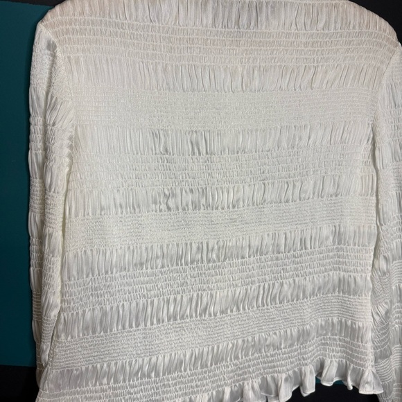 All Saints White Button Down Shirt - Picture 9 of 13